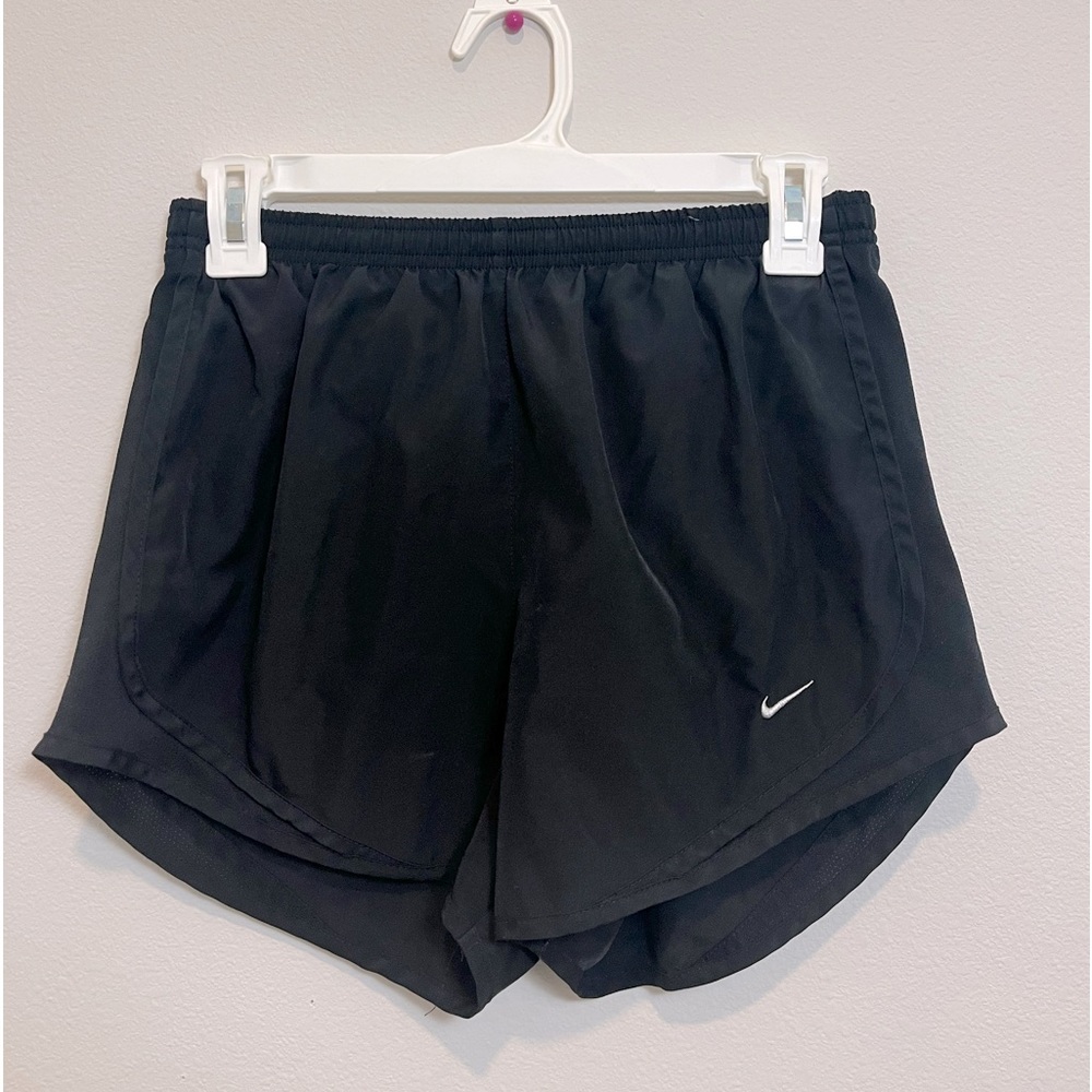 black nike shorts